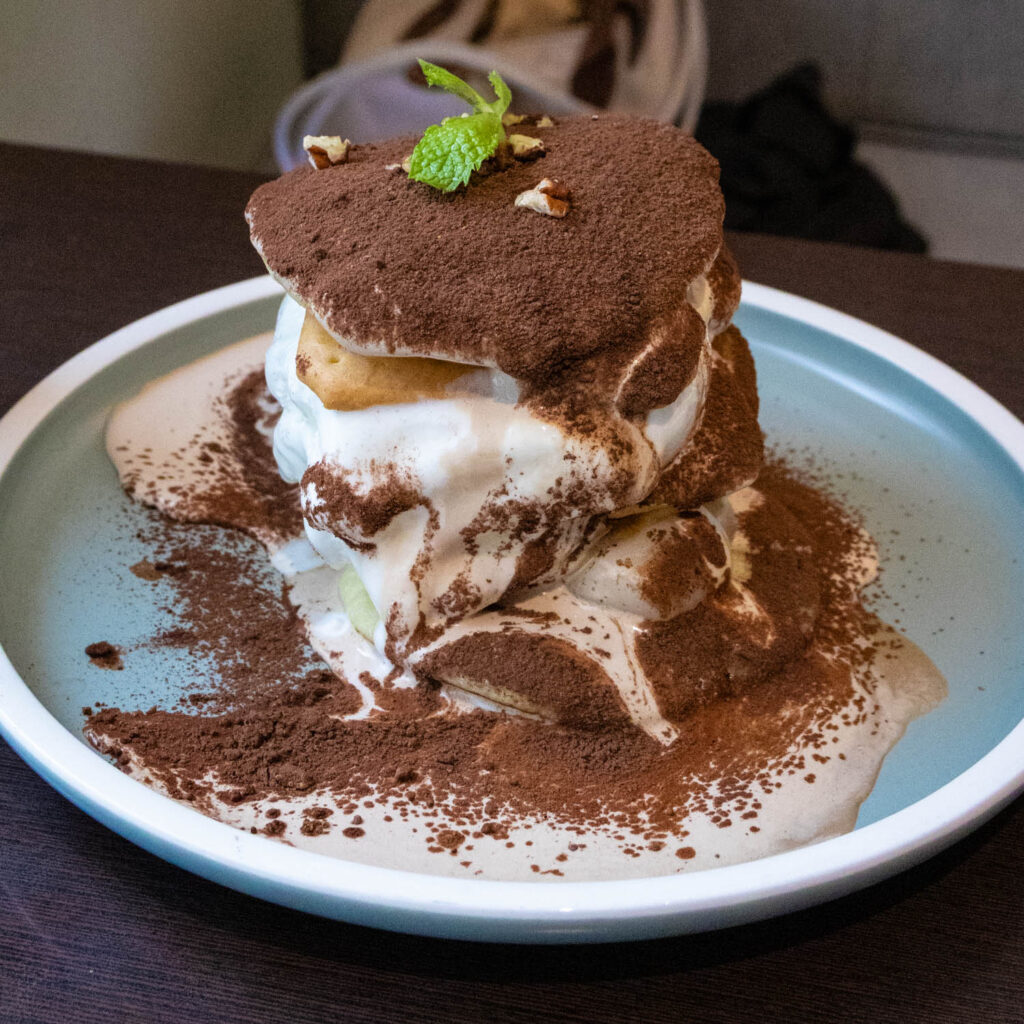Labu Cafe 提拉米蘇冰淇淋麻糬鬆餅
