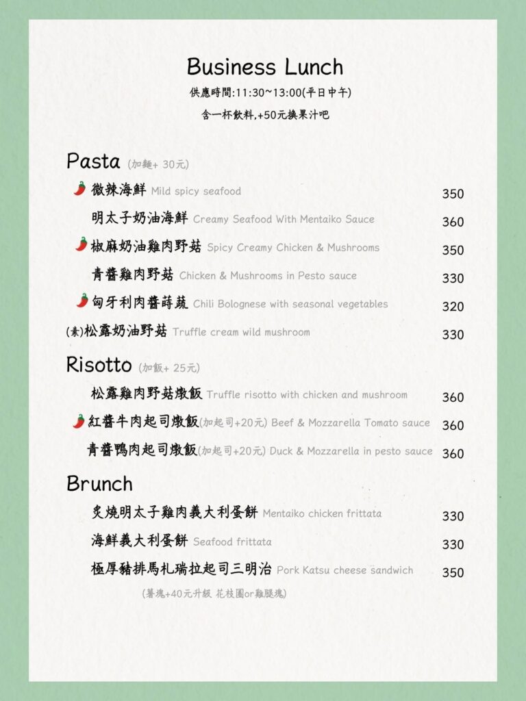 Labu Cafe 商業午餐